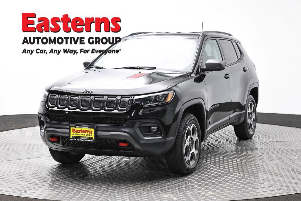 Used 2022 Jeep Compass Trailhawk w/ Trailhawk Elite Group image 1