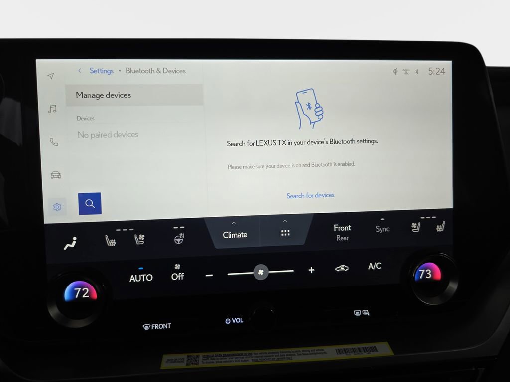 New 2026 Lexus TX 350 AWD image 21