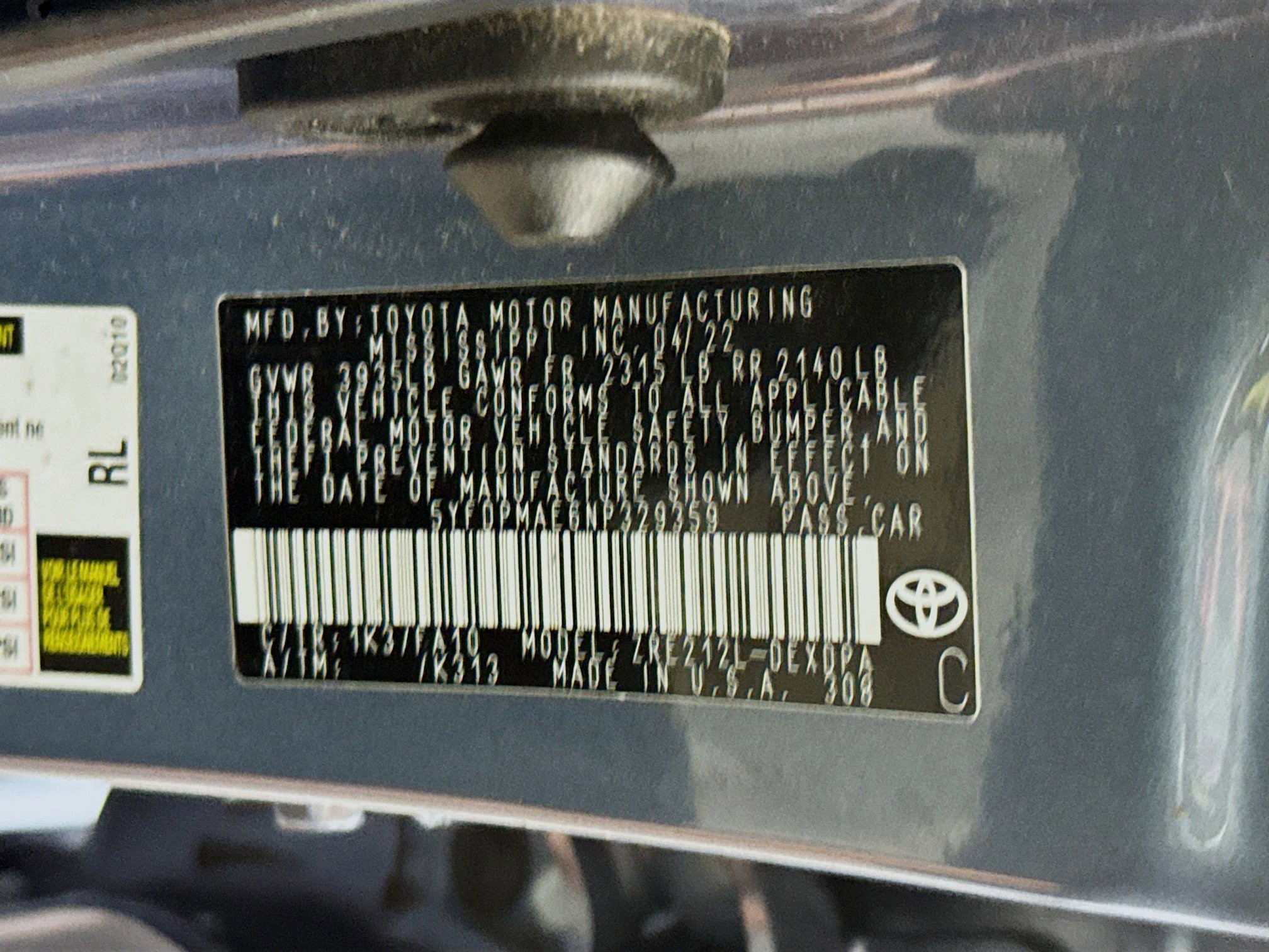 Used 2022 Toyota Corolla L FWD image 34