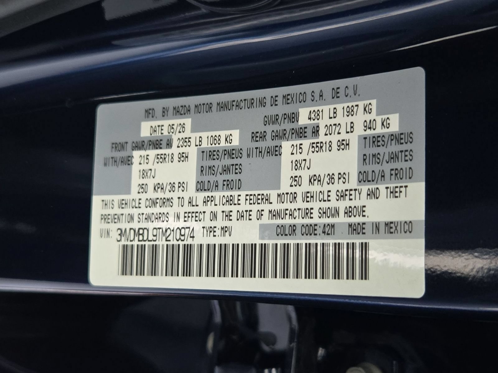 New 2026 MAZDA CX-30 AWD 2.5 S w/ Premium Package image 18