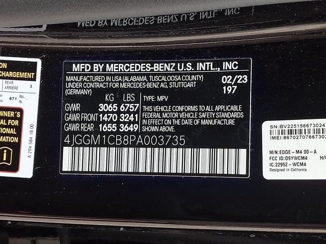 Used 2023 Mercedes-Benz EQE 350+ 4MATIC SUV image 28