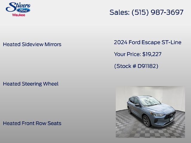 Used 2024 Ford Escape ST-Line AWD/4WD image 22
