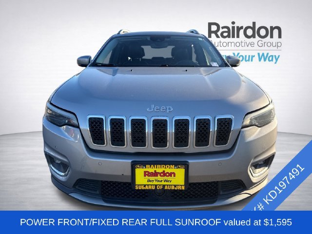 Used 2019 Jeep Cherokee Limited w/ Technology Group AWD/4WD image 2