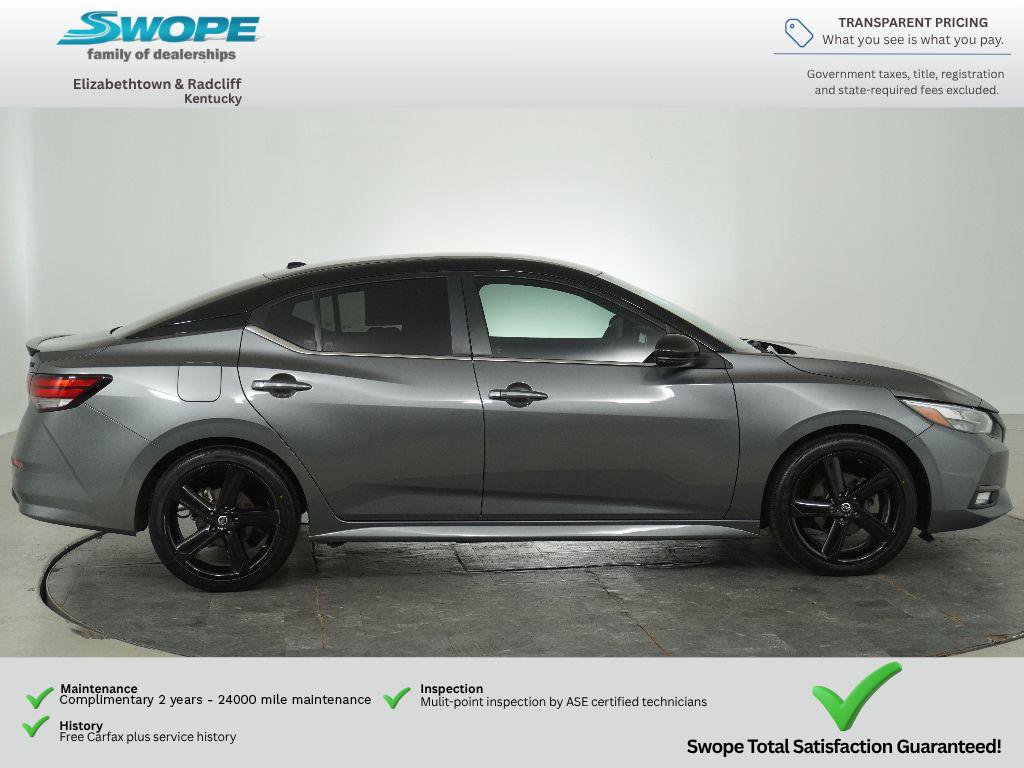 Certified 2023 Nissan Sentra SR w/ Midnight Edition Package FWD image 3