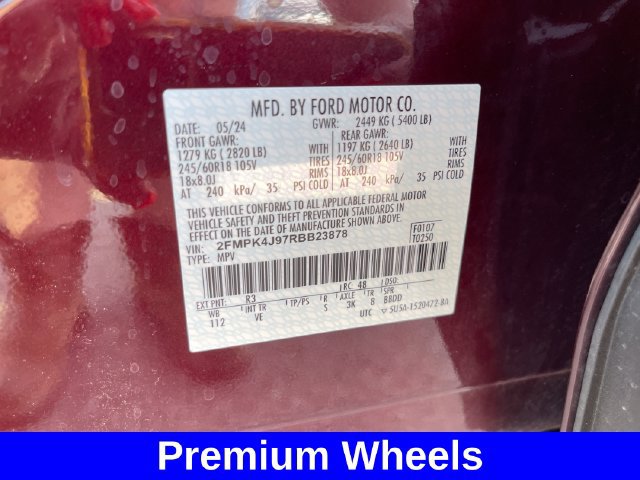 Used 2024 Ford Edge SEL w/ Convenience Package AWD/4WD image 22