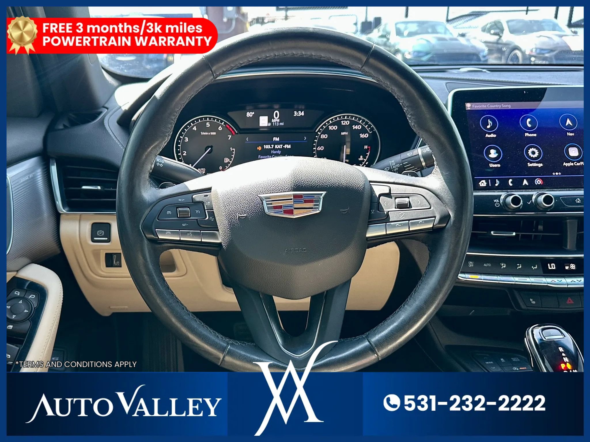 Used 2021 Cadillac CT5 Luxury w/ Sun And Sound Package AWD/4WD image 32