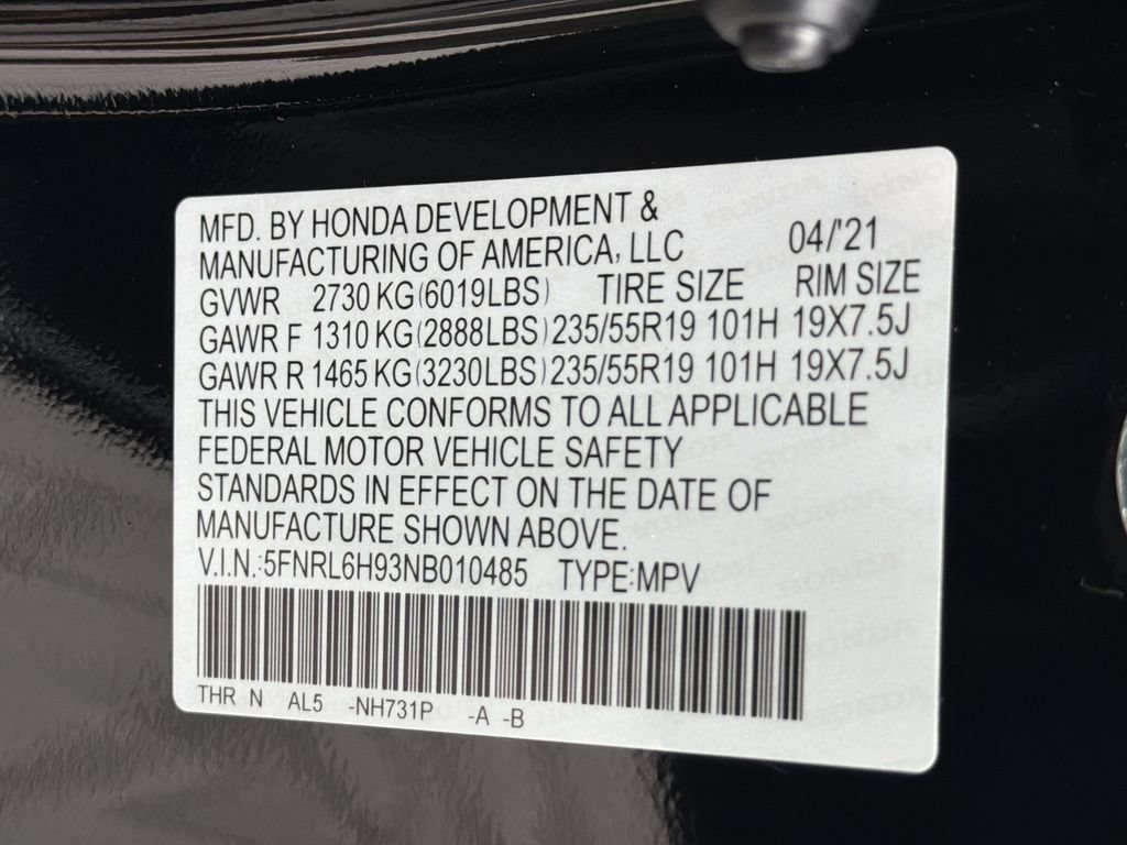 Used 2022 Honda Odyssey Elite image 36