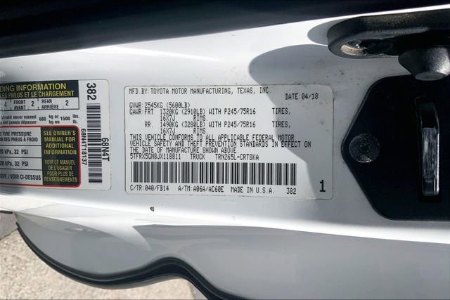 Used 2018 Toyota Tacoma SR w/ SR Convenience Package RWD image 30