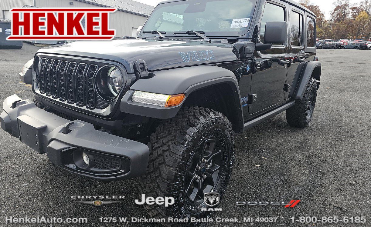 Used 2025 Jeep Wrangler Unlimited Sport S 4xe