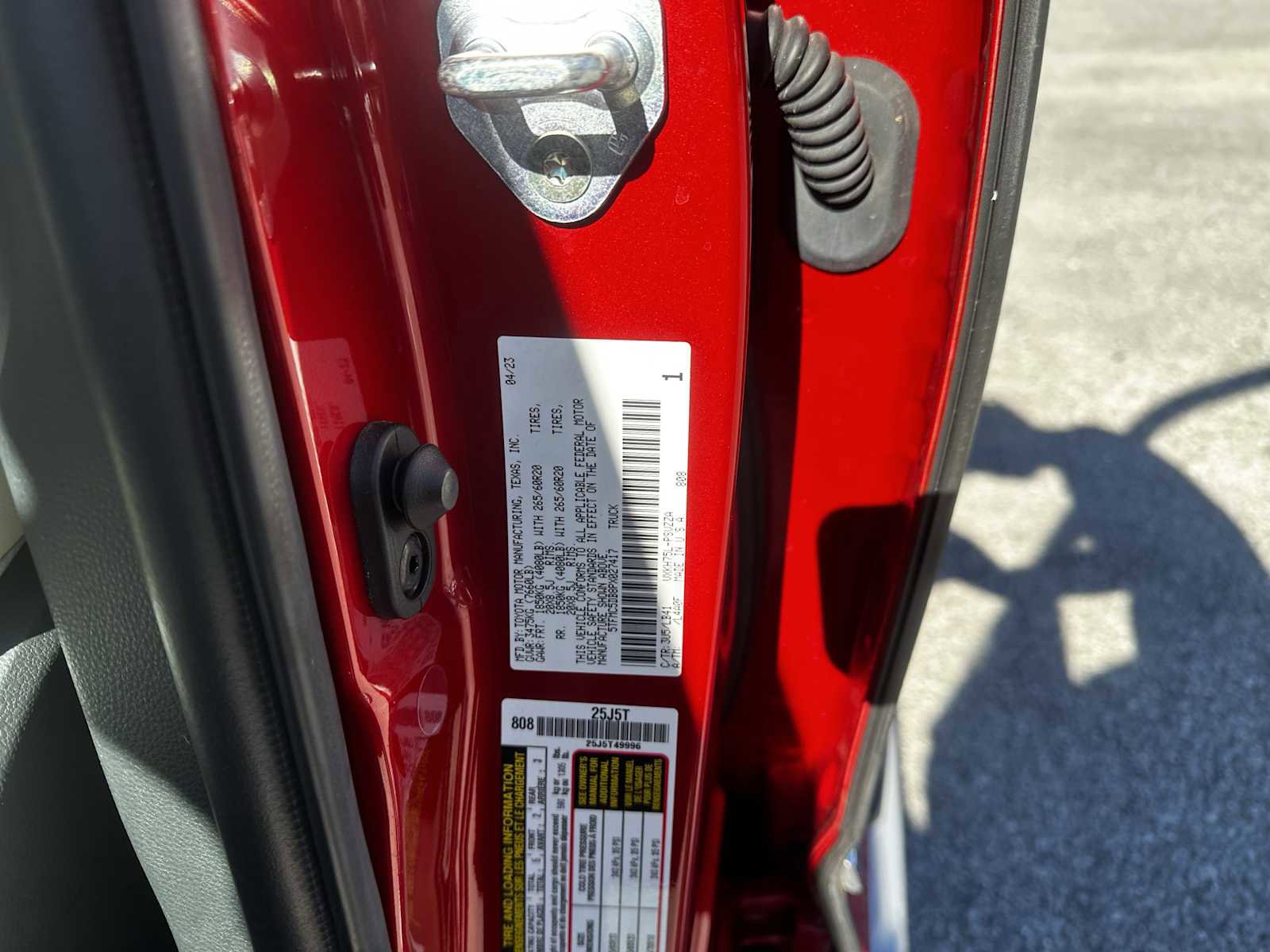 Used 2023 Toyota Tundra 1794 Edition w/ TRD Off-Road Package image 33