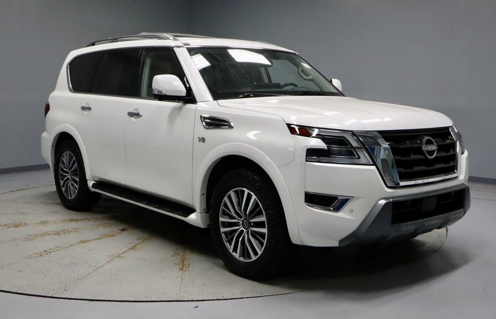 Used 2022 Nissan Armada SL w/ Captain's Chairs Package