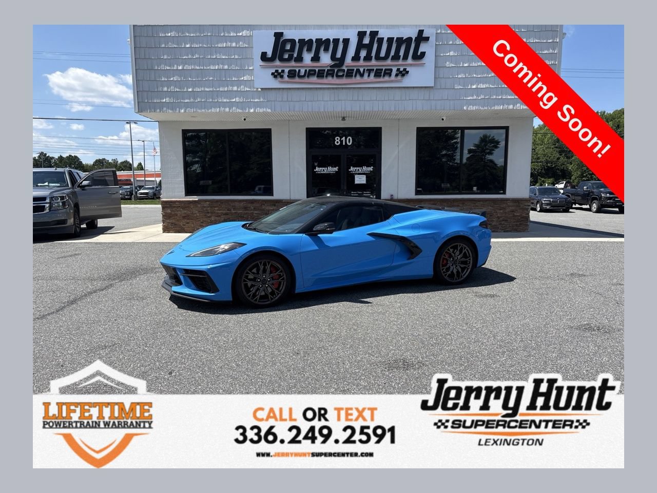 Used 2023 Chevrolet Corvette Stingray Premium Conv w/ Z51 Performance Package RWD image 1