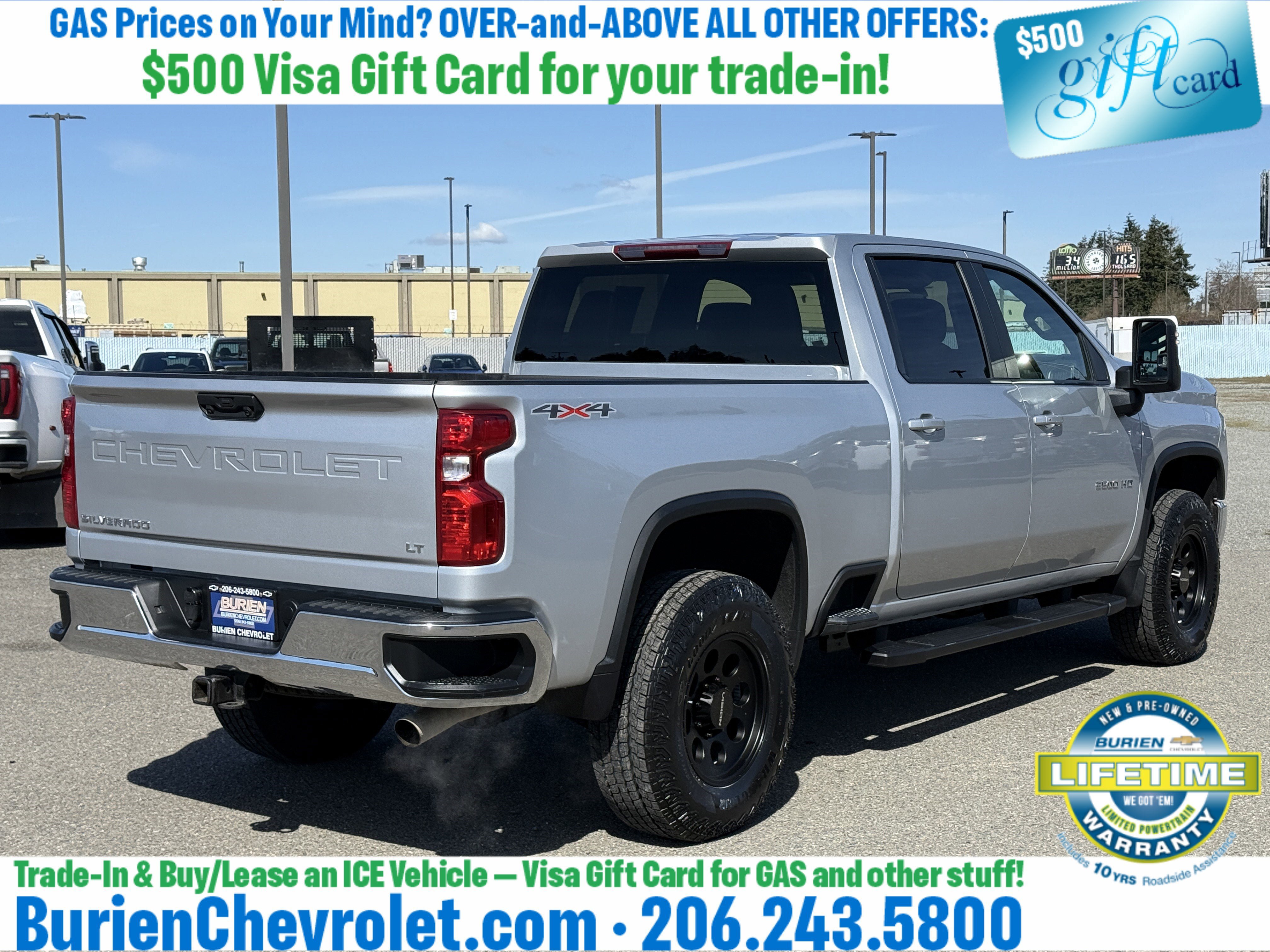 Used 2022 Chevrolet Silverado 2500 LT w/ Convenience Package AWD/4WD image 5