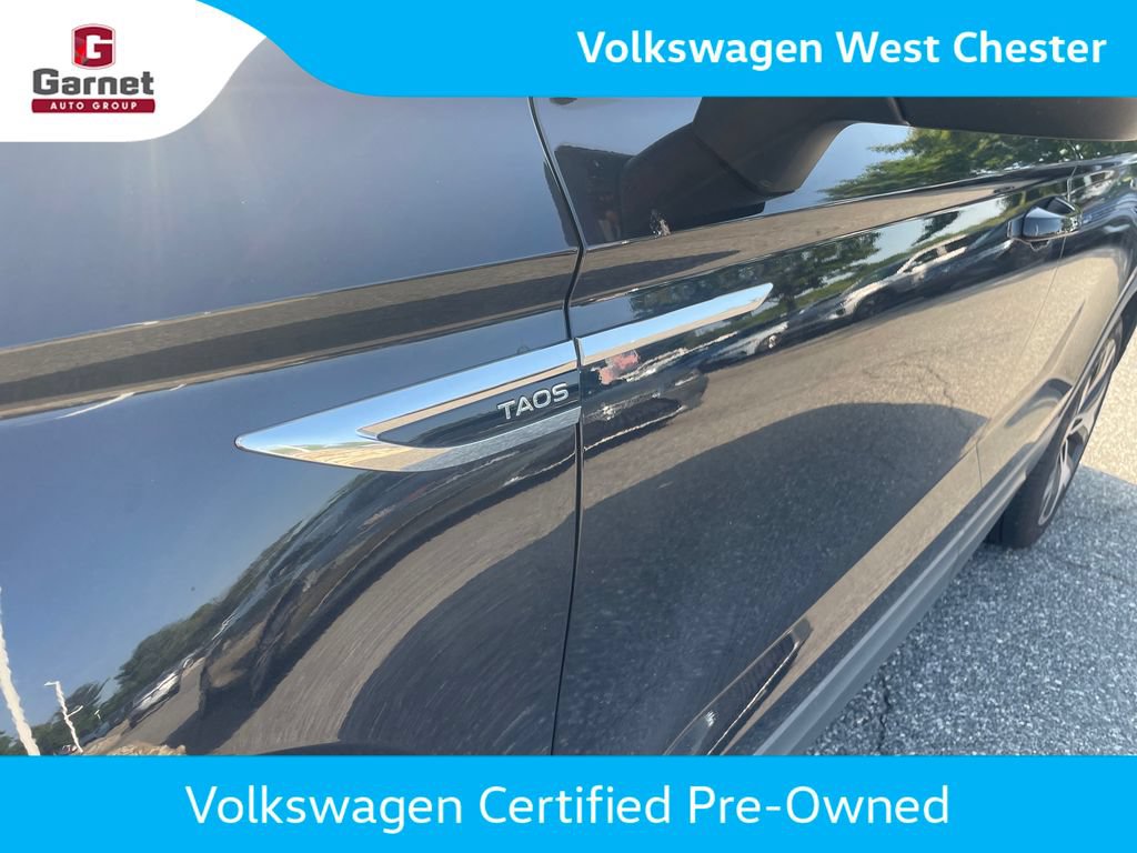 Used 2022 Volkswagen Taos SEL w/ Panoramic Sunroof Package AWD/4WD image 17
