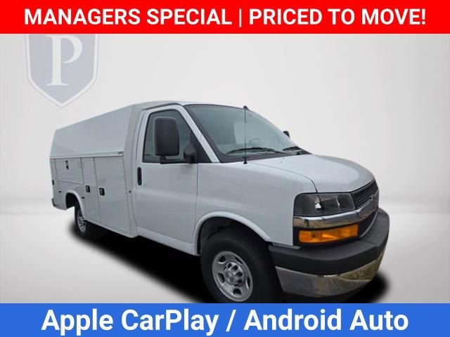 New 2025 Chevrolet Express 3500 w/ Power Convenience Package RWD image 2