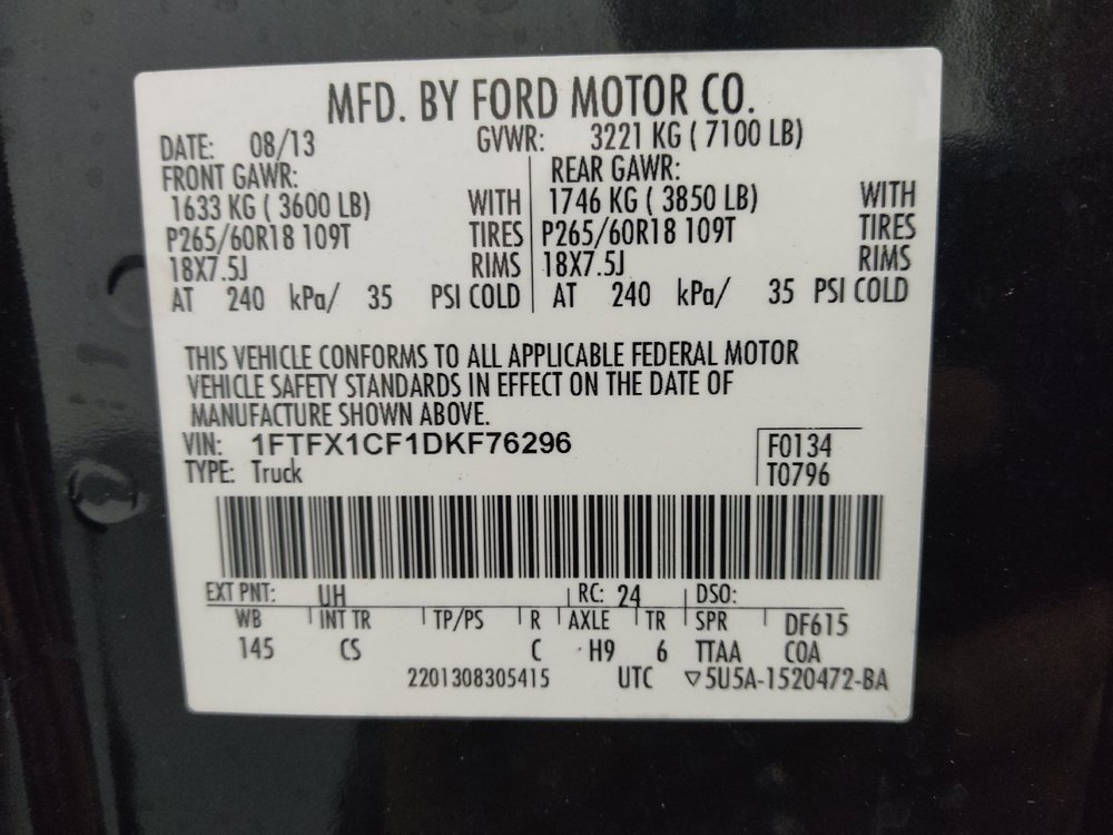 Used 2013 Ford F150 STX w/ Mid Equipment Group RWD image 33