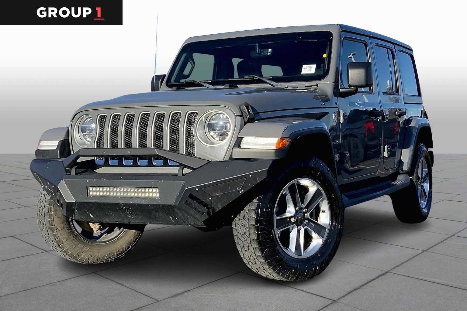 Used 2018 Jeep Wrangler Unlimited Sahara image 1