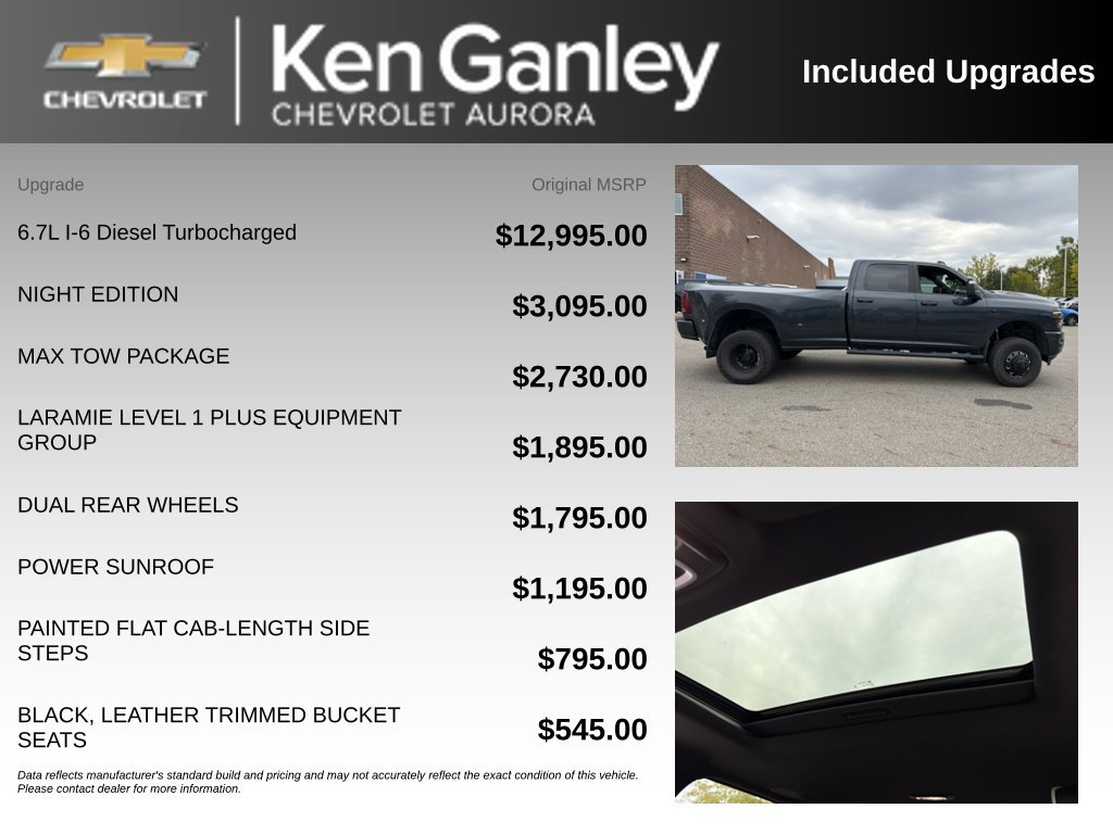 Used 2026 RAM 3500 Laramie w/ Night Edition AWD/4WD image 6