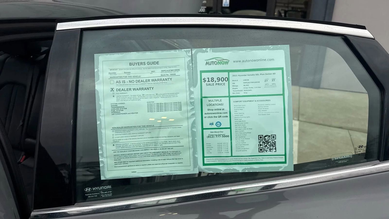 Used 2021 Hyundai Sonata SEL Plus w/ Cargo Package image 33