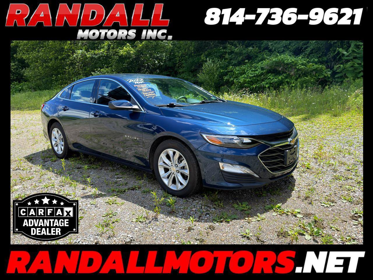 Used 2022 Chevrolet Malibu LT FWD image 1