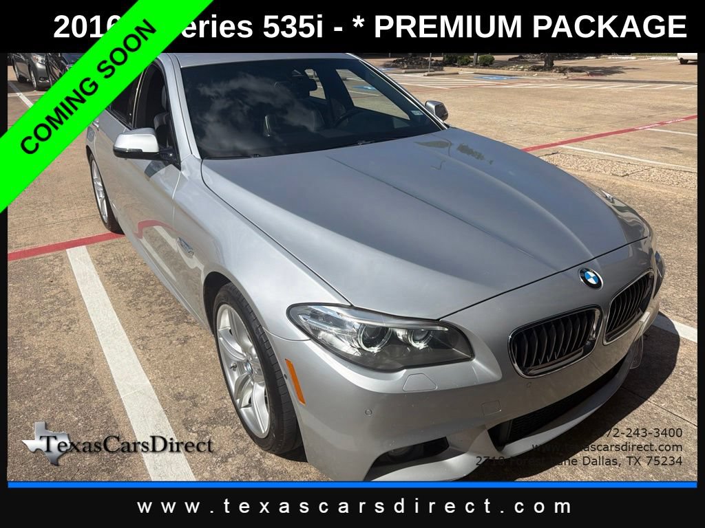 Used 2016 BMW 535i Sedan RWD image 3