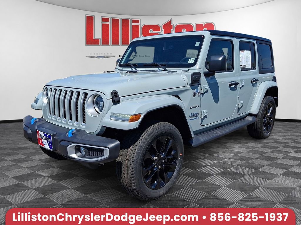 Used 2023 Jeep Wrangler Unlimited Sahara w/ Cold Weather Group AWD/4WD image 1