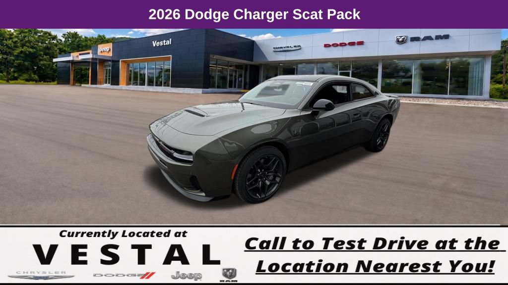 New 2026 Dodge Charger Scat Pack w/ Blacktop Package AWD/4WD image 26