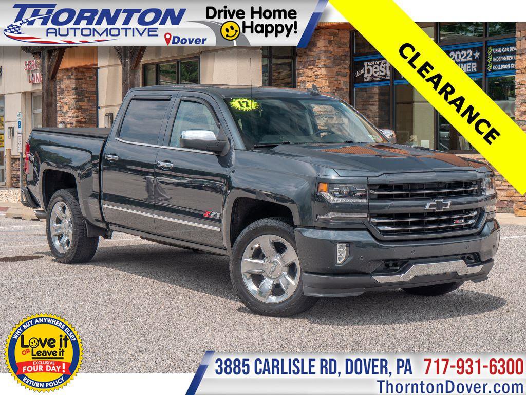 Used 2017 Chevrolet Silverado 1500 LTZ Z71 w/ LTZ Plus Package