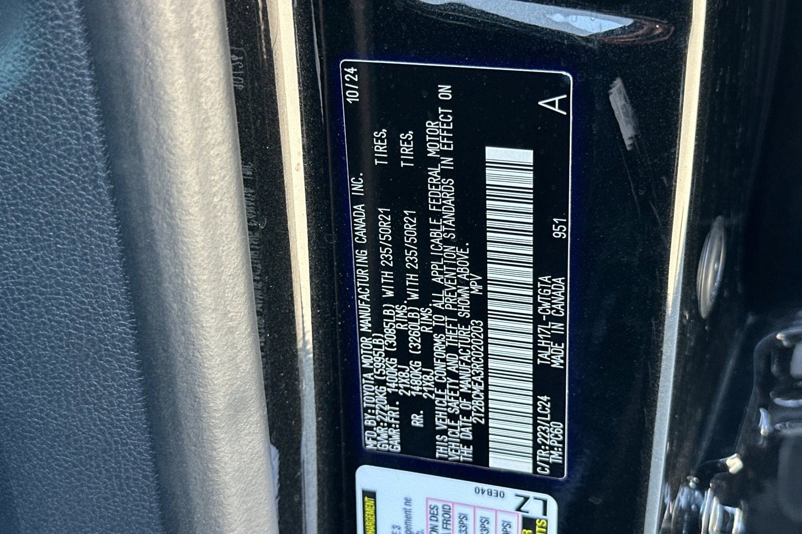 Certified 2024 Lexus RX 500h F Sport w/ Convenience Package AWD/4WD image 22