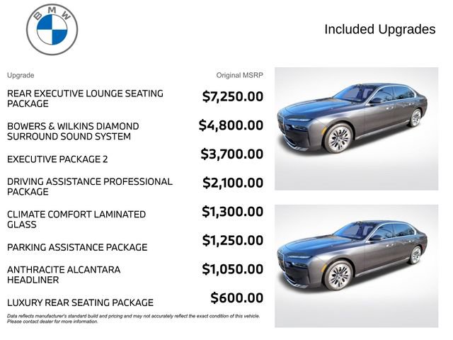 Certified 2023 BMW i7 xDrive60 AWD/4WD image 3