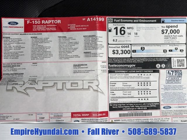 Used 2025 Ford F150 Raptor AWD/4WD image 27