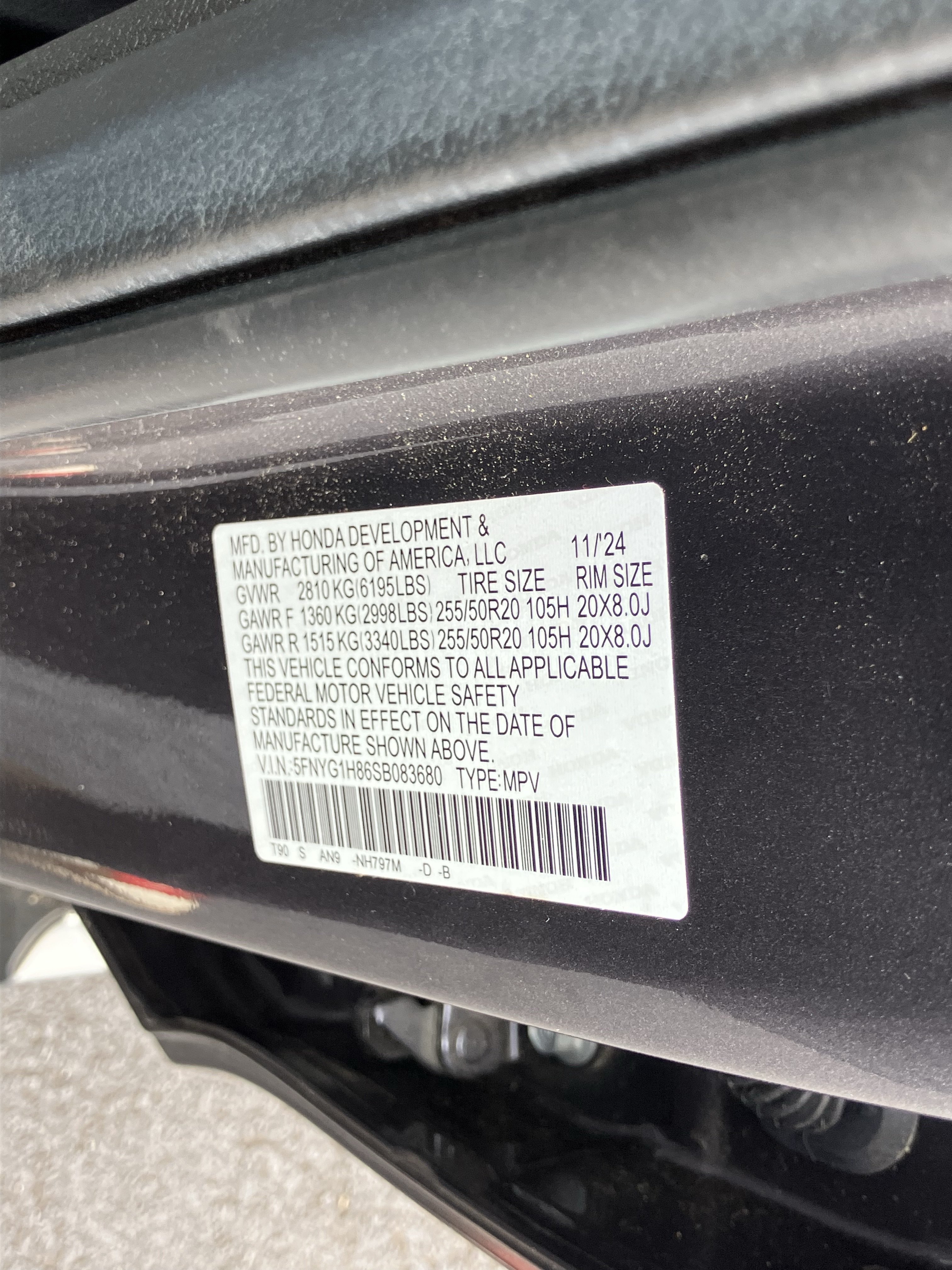 Certified 2025 Honda Pilot Elite image 31