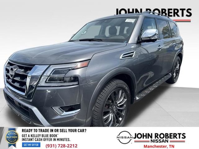 Used 2024 Nissan Armada Platinum w/ Captain's Chairs Package image 2