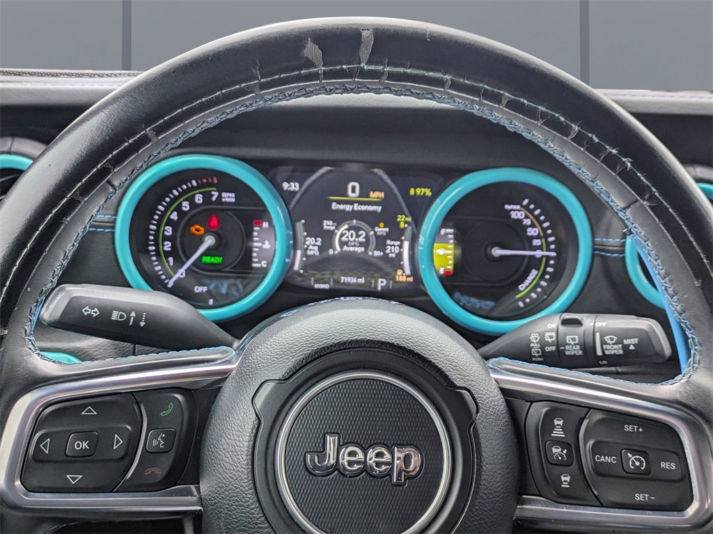 Used 2021 Jeep Wrangler Unlimited Rubicon 4xe w/ Steel Bumper Group image 31