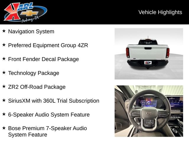 Certified 2026 Chevrolet Colorado ZR2 w/ Technology Package image 2