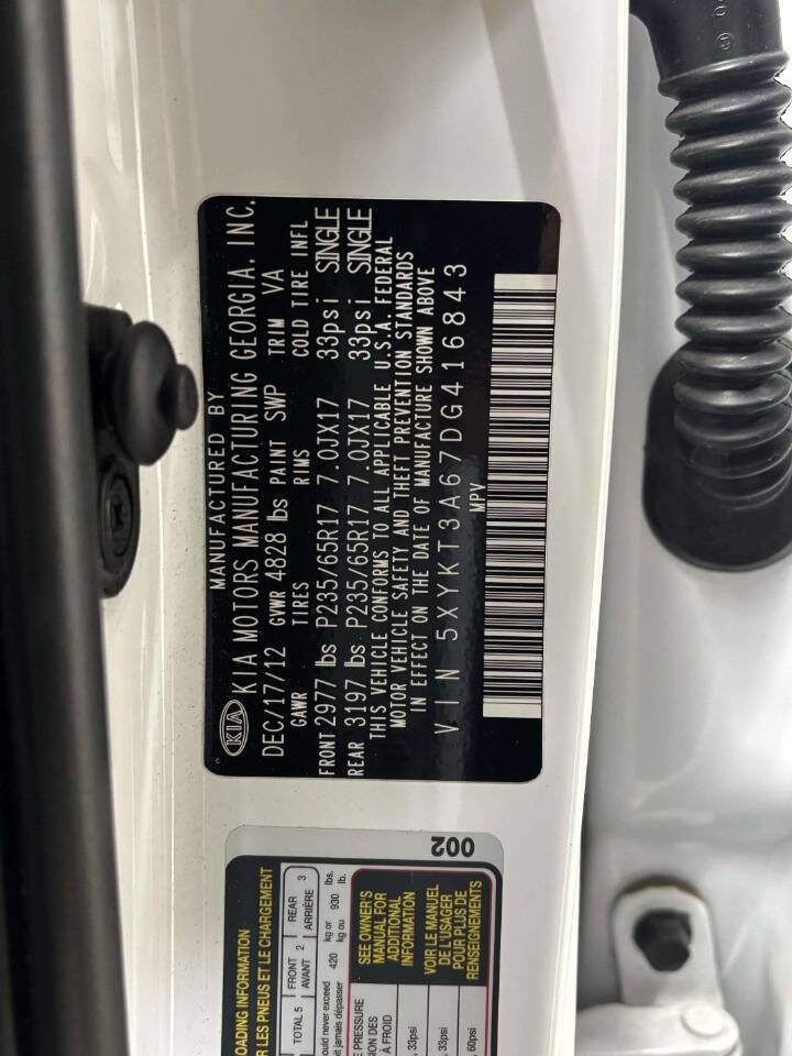 Used 2013 Kia Sorento LX w/ Convenience Pkg image 39