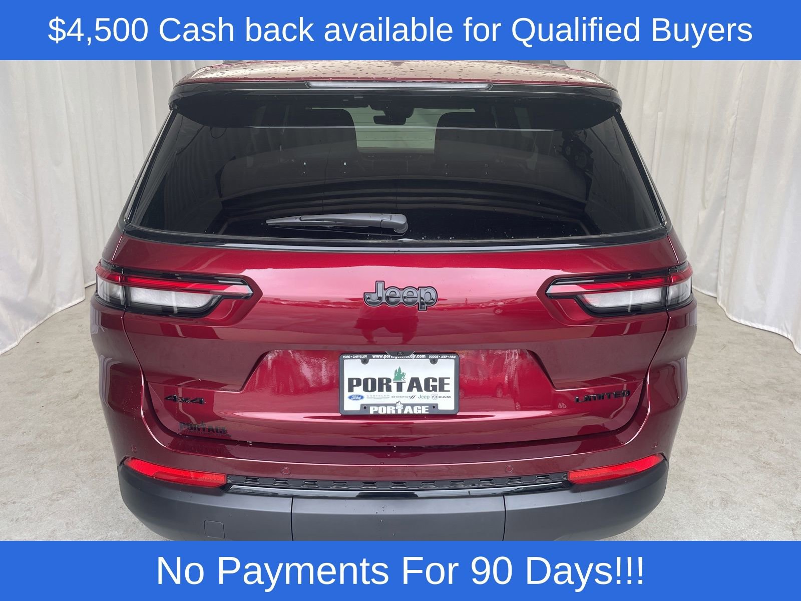 New 2025 Jeep Grand Cherokee L Limited w/ Black Appearance Package image 4