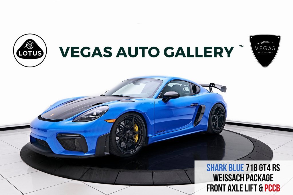 Used 2024 Porsche 718 Cayman GT4 RS w/ Weissach Package