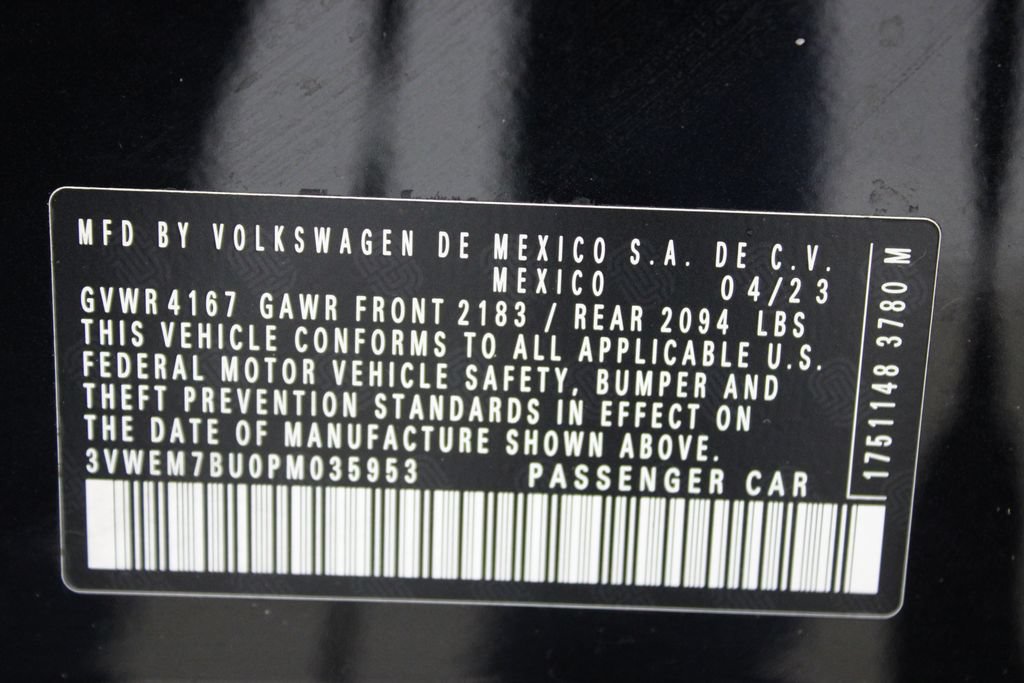Certified 2023 Volkswagen Jetta SE FWD image 29