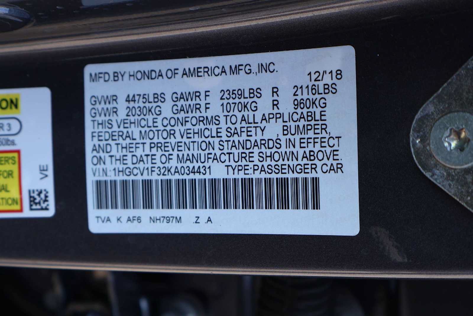 Used 2019 Honda Accord Sport image 21