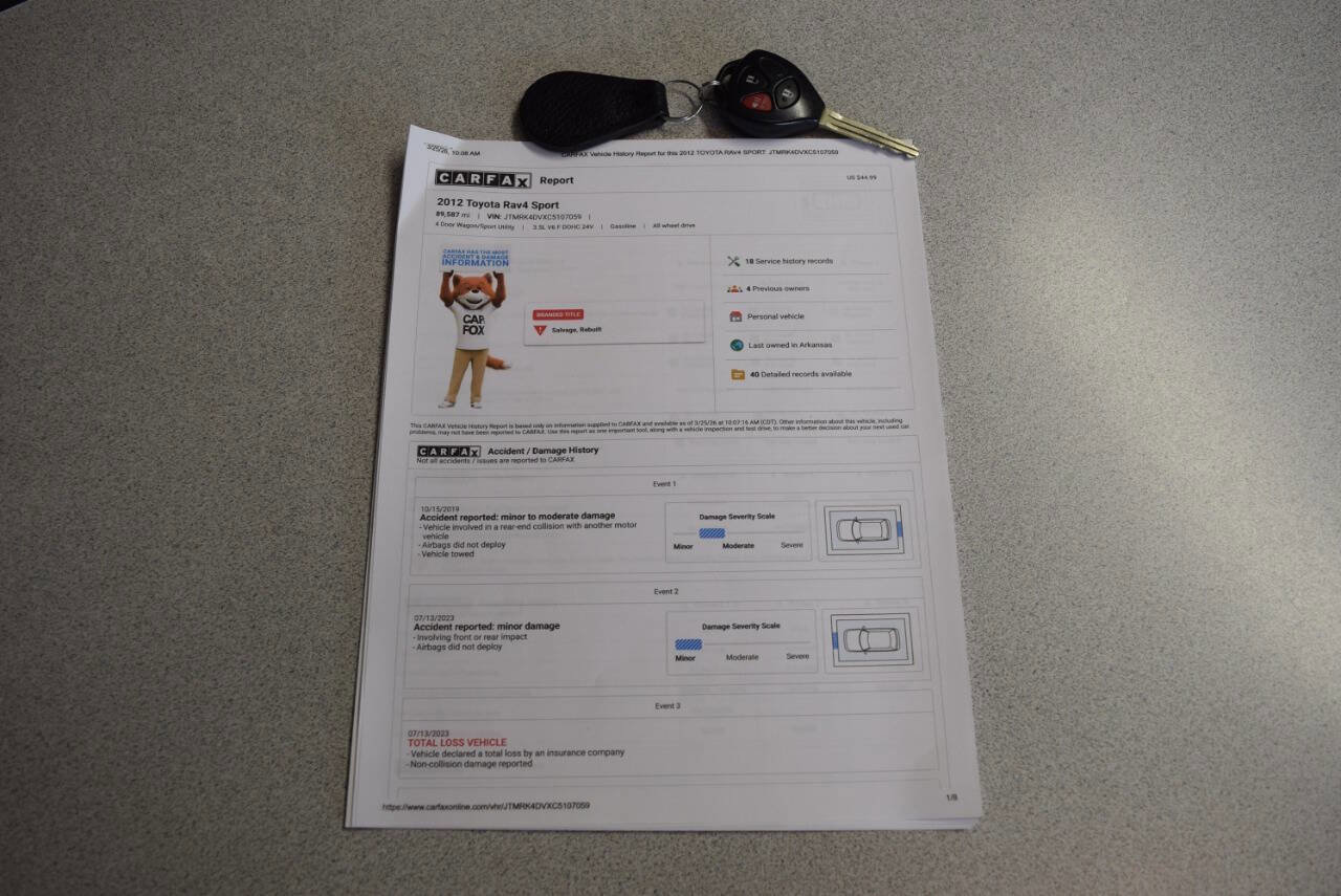 Used 2012 Toyota RAV4 Sport w/ Premium Pkg AWD/4WD image 84