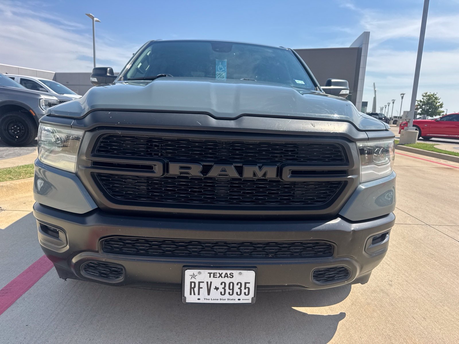 Used 2021 RAM 1500 Lone Star w/ Built-to-serve Edition RWD image 2
