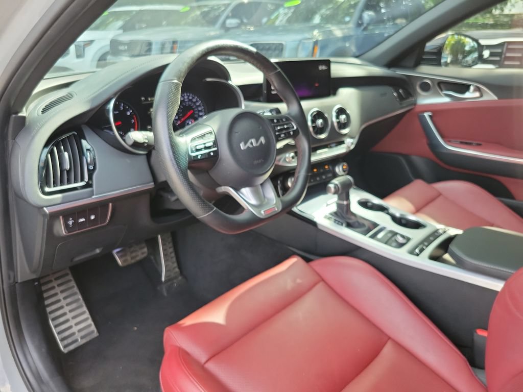 Certified 2022 Kia Stinger GT1 w/ Red Interior Color Package AWD/4WD image 15
