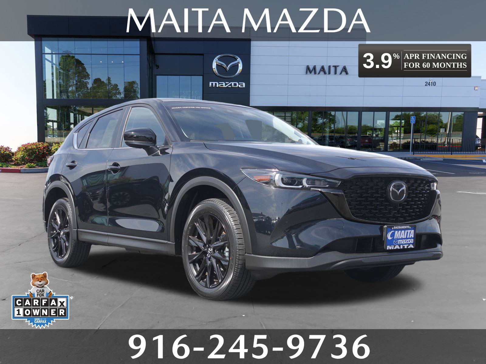 Certified 2025 MAZDA CX-5 Carbon Edition