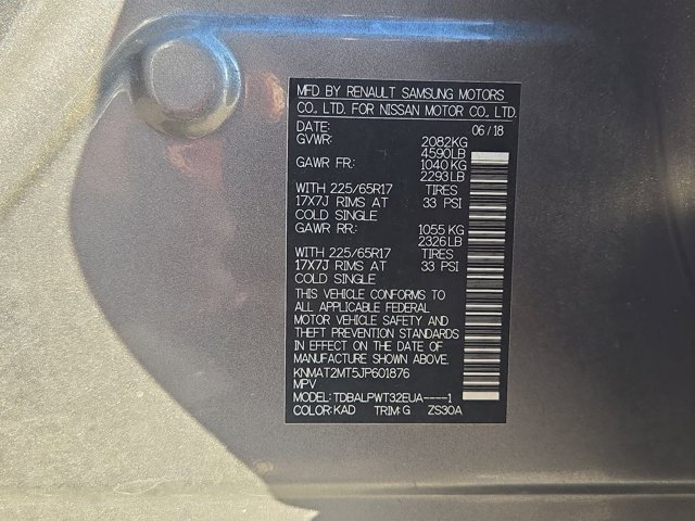 Used 2018 Nissan Rogue S image 33