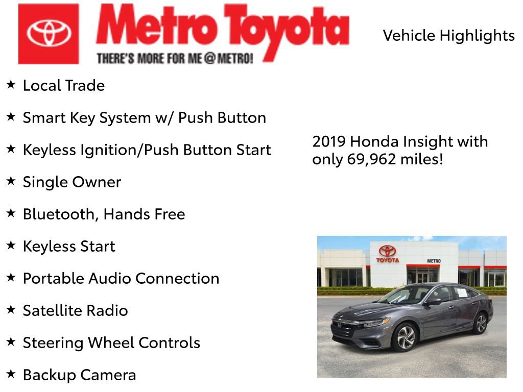 Used 2019 Honda Insight LX image 7