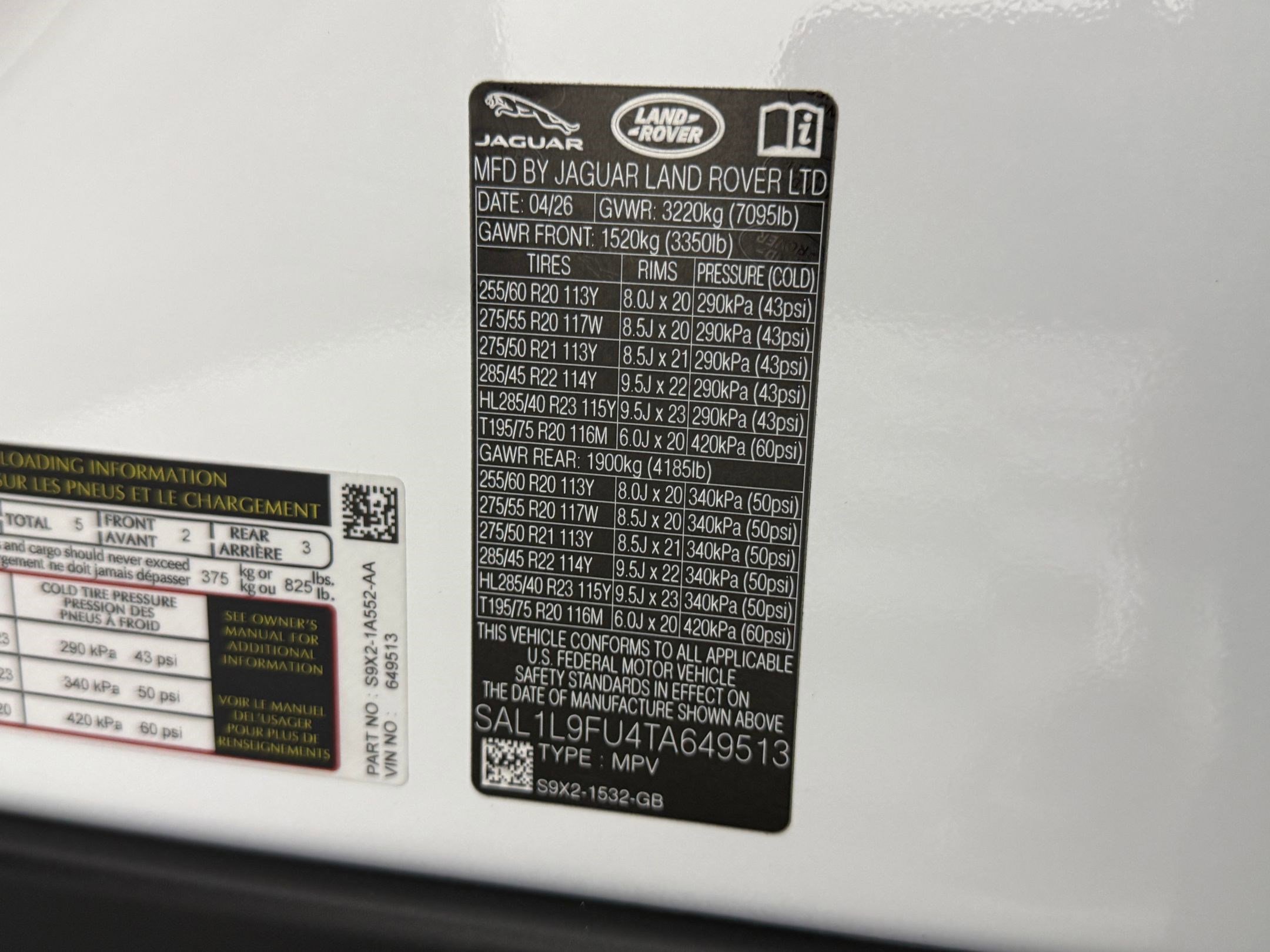 New 2026 Land Rover Range Rover Sport Dynamic SE AWD/4WD image 21