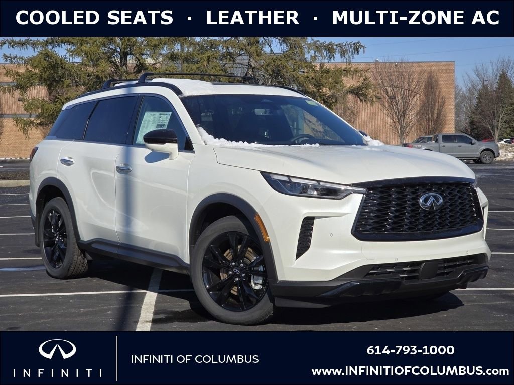 Certified 2025 INFINITI QX60 Luxe w/ Black Edition image 1