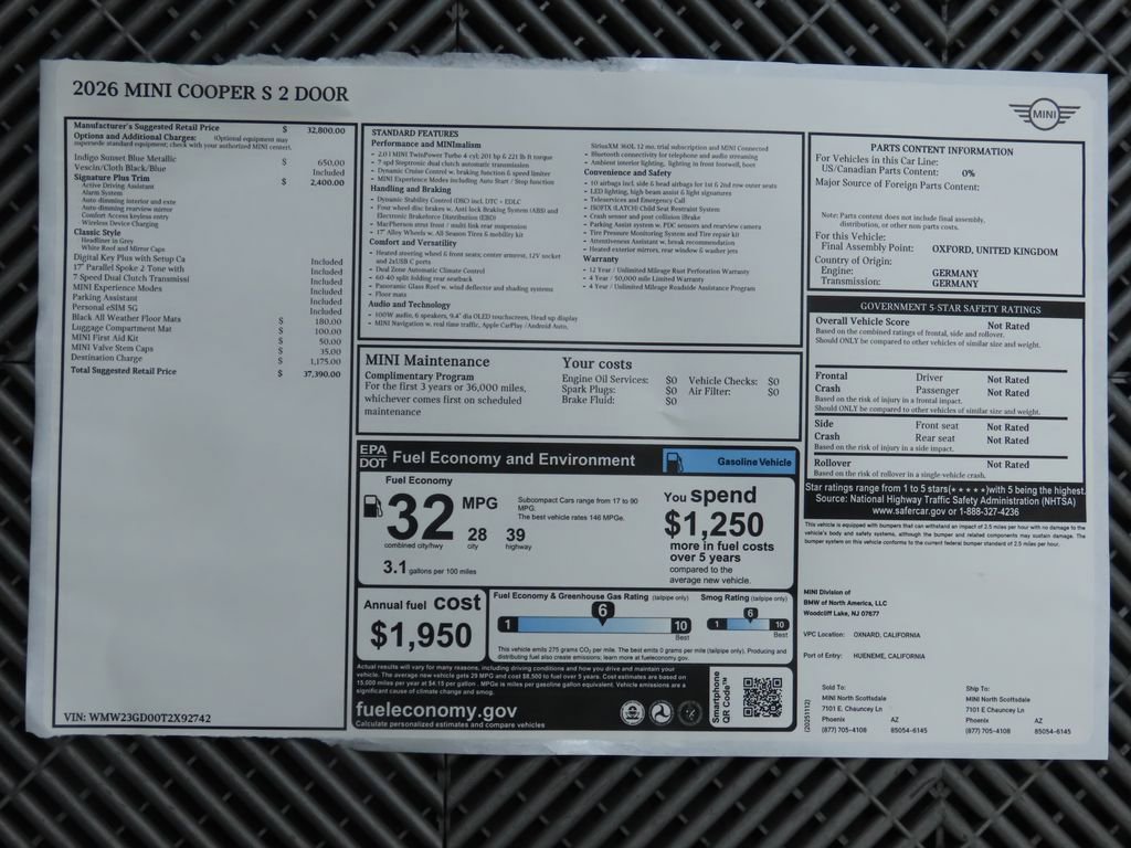 Used 2026 MINI Cooper S FWD image 9