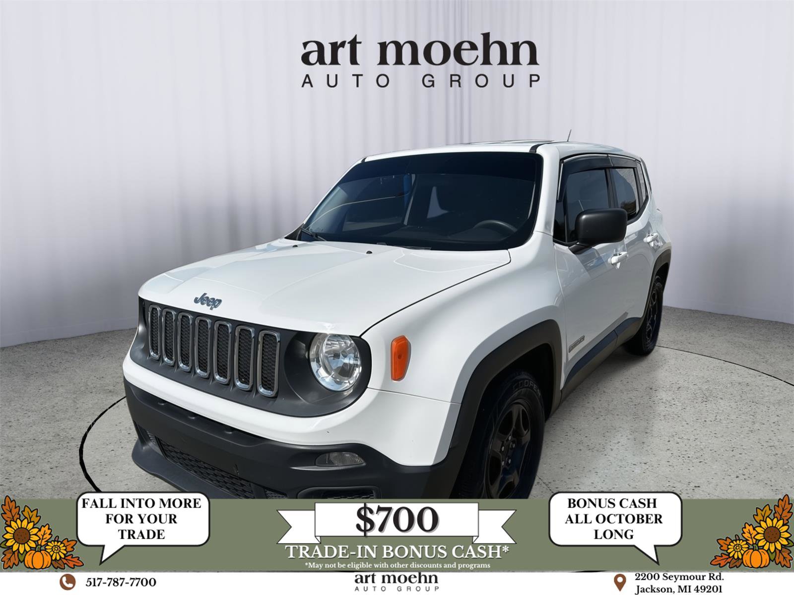 Used 2016 Jeep Renegade Sport w/ Power & Air Group